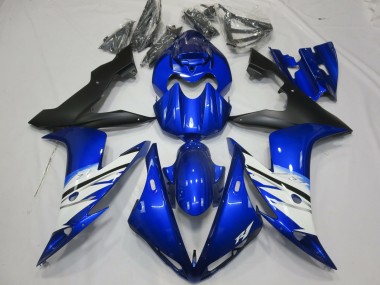 2004-2006 Black Blue and White Yamaha R1 Motorcycle Fairing UK