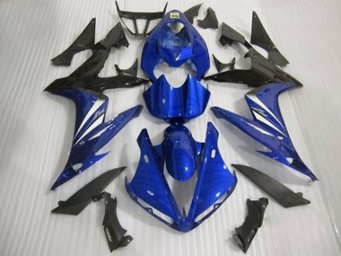 2004-2006 Blue Black and White Gloss Style Yamaha R1 Motorcycle Fairing UK