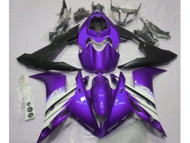 2004-2006 Bright Purple & White Yamaha R1 Motorcycle Fairing UK