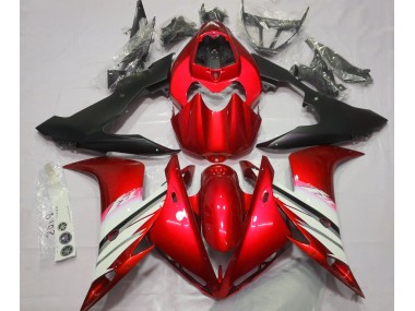 2004-2006 Bright Red & White Yamaha R1 Motorcycle Fairing UK