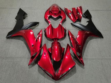 2004-2006 Candy Red & Black Yamaha R1 Motorcycle Fairing UK