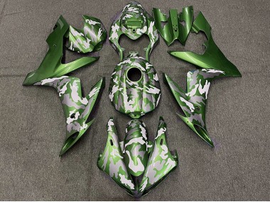 2004-2006 Dark Green Camo Yamaha R1 Motorcycle Fairing UK