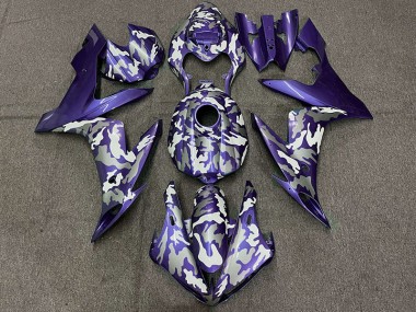 2004-2006 Dark Purple Camo Yamaha R1 Motorcycle Fairing UK