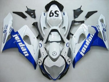 2005-2006 Blue Jordan Suzuki GSXR 1000 Motorcycle Fairing UK