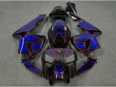 2005-2006 Blue and Red Turtle Honda CBR600RR Motorcycle Fairing UK