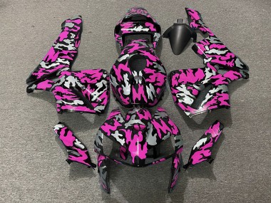 2005-2006 Camo & HOT PINK Honda CBR600RR Motorcycle Fairing UK