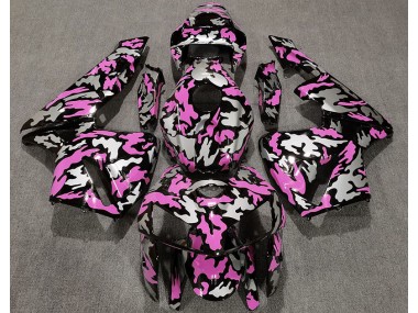 2005-2006 Camo & LIGHT PINK Honda CBR600RR Motorcycle Fairing UK