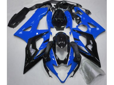 2005-2006 Gloss Blue and Black Suzuki GSXR 1000 Motorcycle Fairing UK