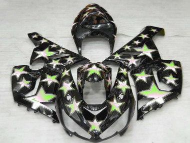 2005-2006 Green Star Kawasaki ZX6R Motorcycle Fairing UK