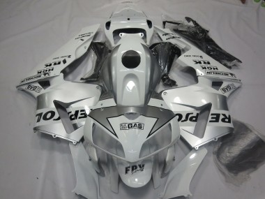 2005-2006 Silver Repsol Honda CBR600RR Motorcycle Fairing UK