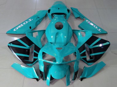 2005-2006 Teal OEM Style Honda CBR600RR Motorcycle Fairing UK