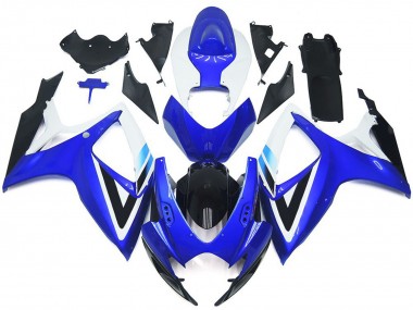 2006-2007 Deep Blue and Light Blue OEM Style Suzuki GSXR 600-750 Motorcycle Fairing UK