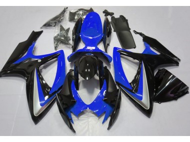 2006-2007 Gloss Blue Debadged Suzuki GSXR 600-750 Motorcycle Fairing UK