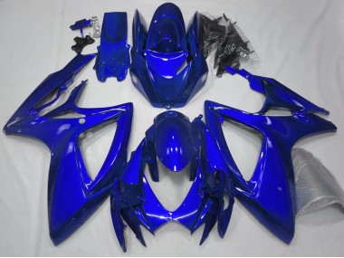 2006-2007 Gloss Blue Plain Suzuki GSXR 600-750 Motorcycle Fairing UK