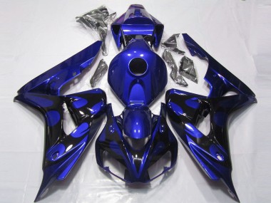 2006-2007 Gloss Blue and Black Honda CBR1000RR Motorcycle Fairing UK