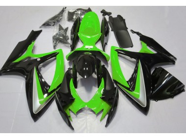 2006-2007 Gloss Green Debadged Suzuki GSXR 600-750 Motorcycle Fairing UK