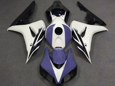 2006-2007 Gloss White Blue and Black Honda CBR1000RR Motorcycle Fairing UK