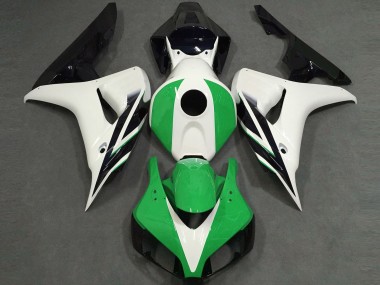 2006-2007 Gloss White Green Black Honda CBR1000RR Motorcycle Fairing UK