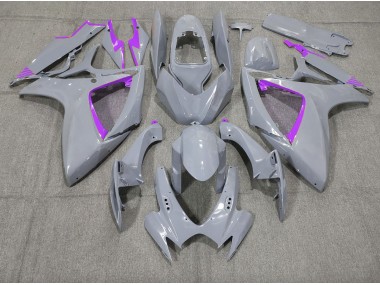 2006-2007 Nardo and Purple Trim Suzuki GSXR 600-750 Motorcycle Fairing UK