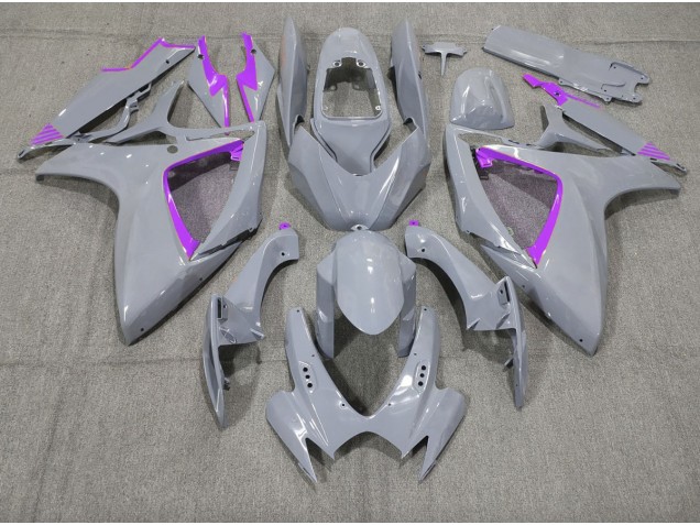 2006-2007 Nardo and Purple Trim Suzuki GSXR 600-750 Motorcycle Fairing UK