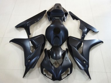 2006-2007 Plain Matte Black Honda CBR1000RR Motorcycle Fairing UK