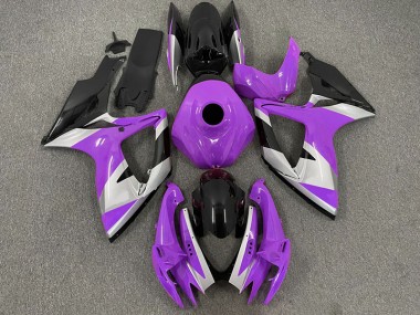 2006-2007 Purple Design Suzuki GSXR 600-750 Motorcycle Fairing UK