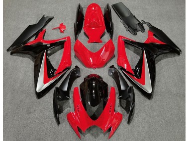 2006-2007 Red Black OEM Style Suzuki GSXR 600-750 Motorcycle Fairing UK