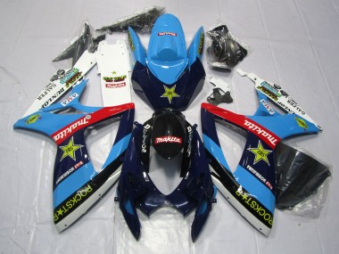 2006-2007 Rockstar Suzuki GSXR 600-750 Motorcycle Fairing UK