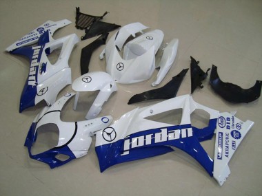 2007-2008 Blue Jordan Suzuki GSXR 1000 Motorcycle Fairing UK