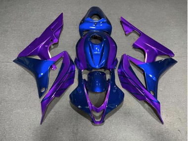 2007-2008 Blue & Purple Honda CBR600RR Motorcycle Fairing UK