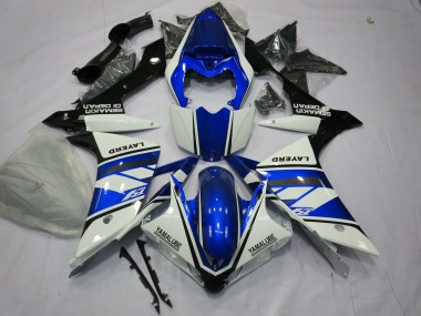 2007-2008 Blue and White Yamaha R1 Motorcycle Fairing UK