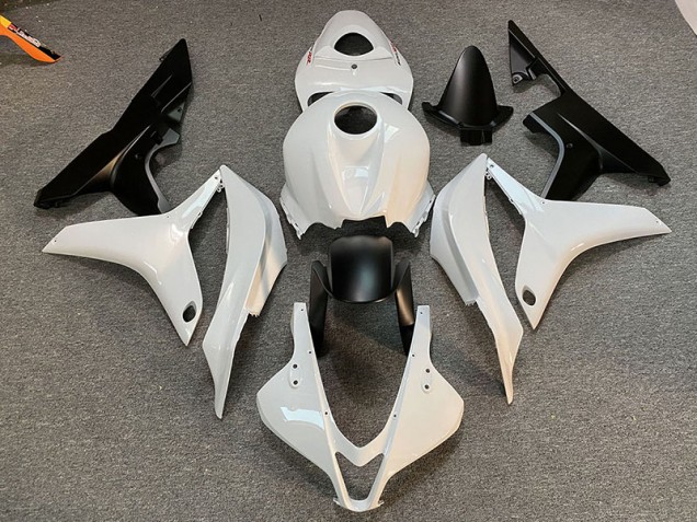 2007-2008 Clean White and Black Honda CBR600RR Motorcycle Fairing UK