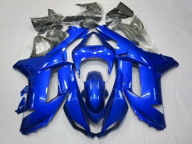 2007-2008 Complete Blue Kawasaki ZX6R Motorcycle Fairing UK