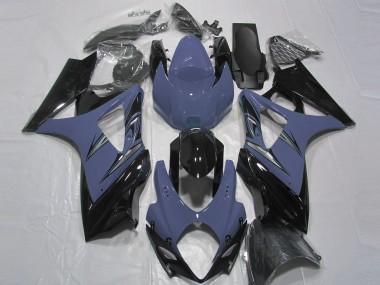 2007-2008 Dark Blue and Black Suzuki GSXR 1000 Motorcycle Fairing UK