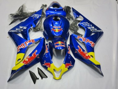 2007-2008 Deep Blue Red Bull Honda CBR600RR Motorcycle Fairing UK