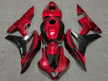 2007-2008 Deep Red OEM Style Honda CBR600RR Motorcycle Fairing UK