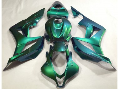 2007-2008 Emerald Green Plain Honda CBR600RR Motorcycle Fairing UK