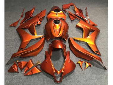 2007-2008 Flat Orange Honda CBR600RR Motorcycle Fairing UK