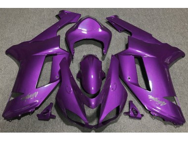 2007-2008 Gloss Purple Kawasaki ZX6R Motorcycle Fairing UK