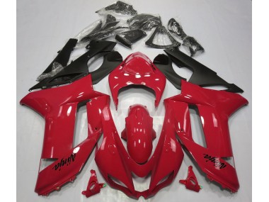 2007-2008 Gloss Red Kawasaki ZX6R Motorcycle Fairing UK