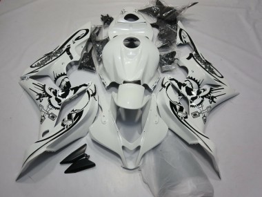 2007-2008 Gloss White Special Design Honda CBR600RR Motorcycle Fairing UK