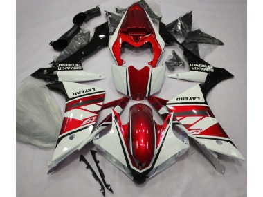 2007-2008 Gloss White and Red Yamaha R1 Motorcycle Fairing UK