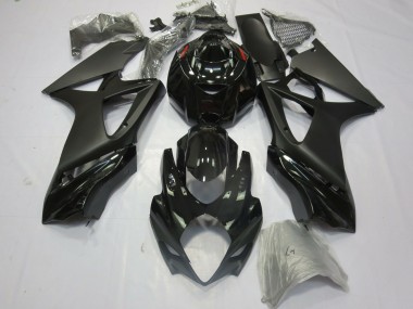 2007-2008 Matte Black Gloss Suzuki GSXR 1000 Motorcycle Fairing UK