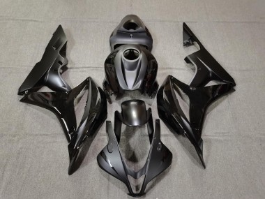 2007-2008 Matte and Gloss Black Honda CBR600RR Motorcycle Fairing UK