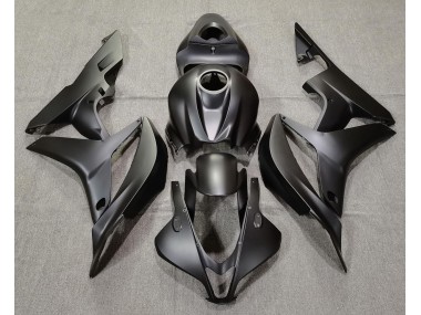 2007-2008 Plain Matte Black Honda CBR600RR Motorcycle Fairing UK