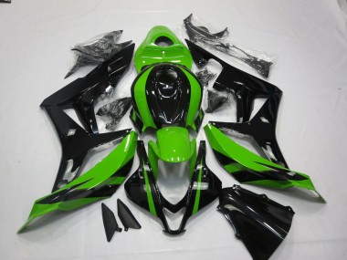 2007-2008 Vibrant Green and Black Honda CBR600RR Motorcycle Fairing UK