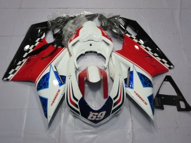 2007-2012 69 Ducati 848 1098 1198 Motorcycle Fairing UK