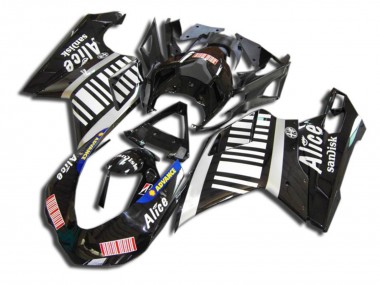 2007-2012 Black Alice Ducati 848 1098 1198 Motorcycle Fairing UK