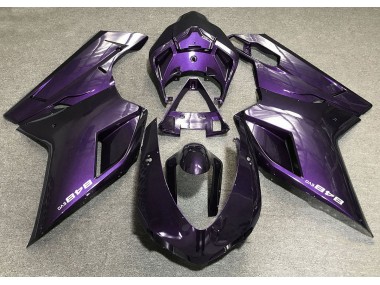 2007-2012 Deep Purple Ducati 848 1098 1198 Motorcycle Fairing UK