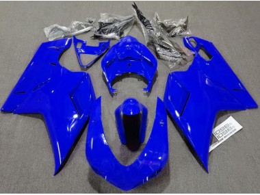 2007-2012 Plain Gloss Blue Ducati 848 1098 1198 Motorcycle Fairing UK